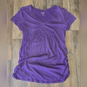 Isabel Maternity Short Sleeve Shirt Womens Size Medium